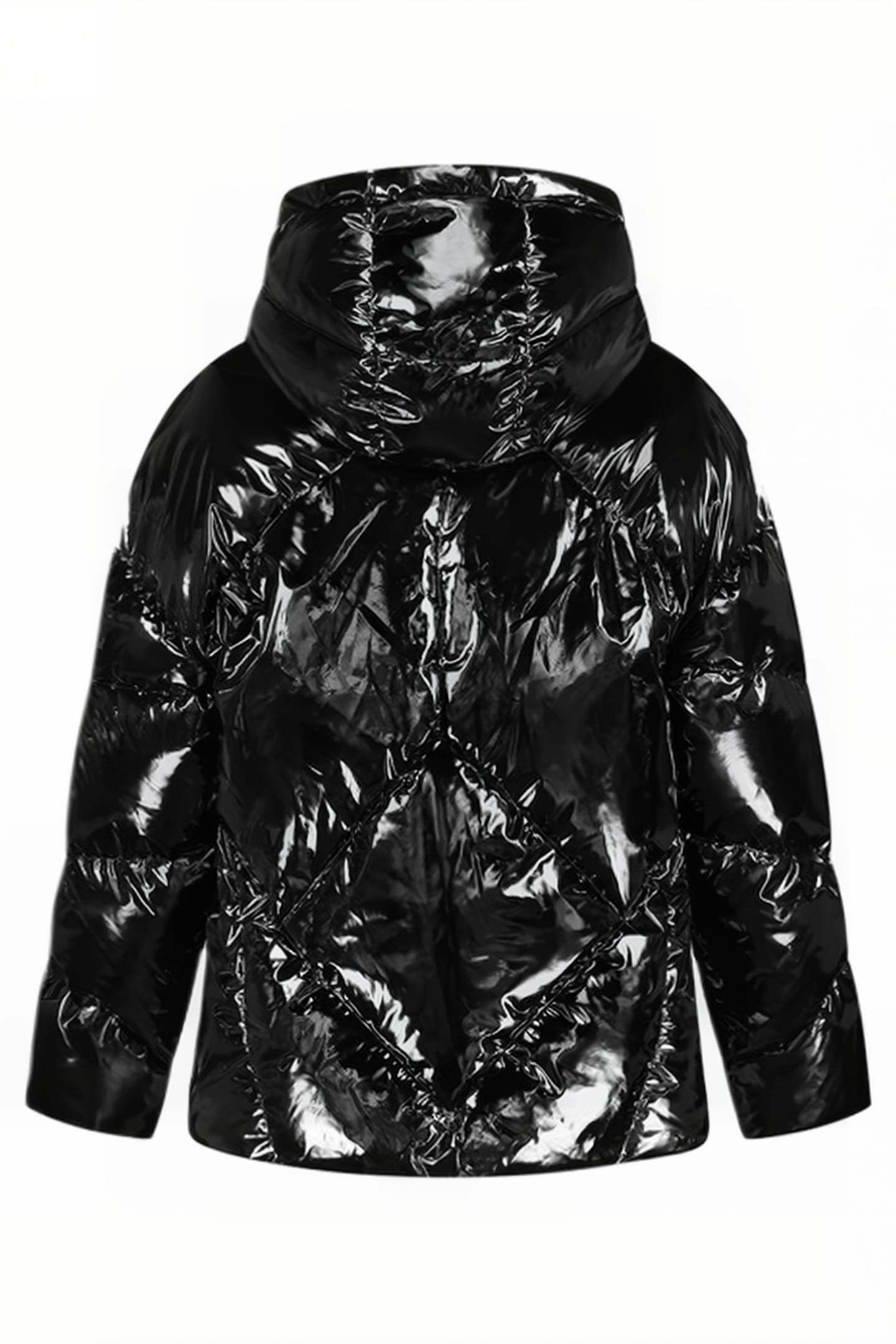 HOLLY SHINY PUFFER BLACK 3