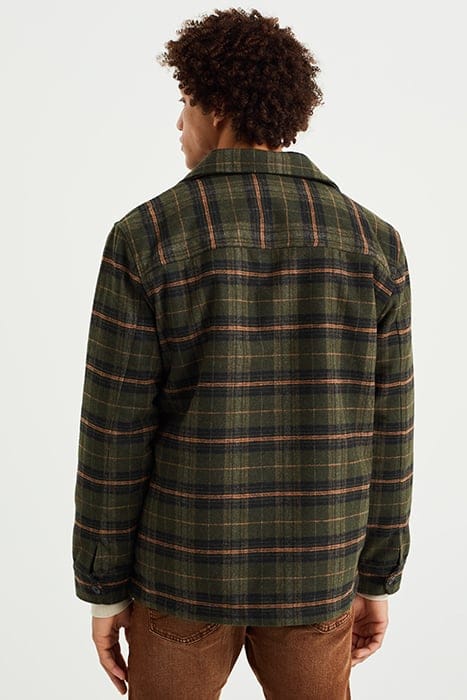 JACKET LONG LENGTH OLIVE GREEN 2