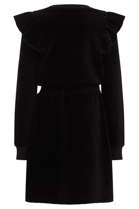 DRESS MID LENGTH BLACK 4