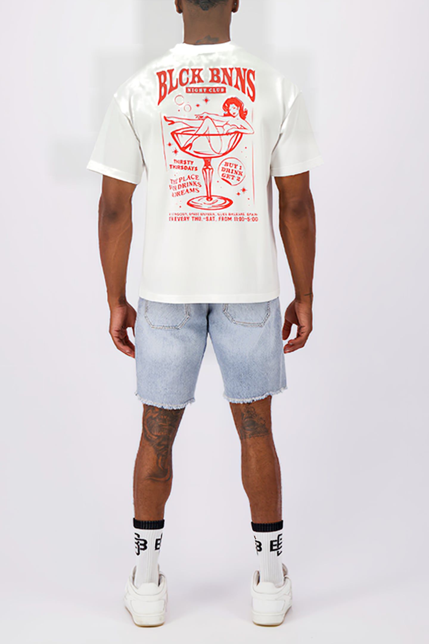 NIGHT CLUB TEE WHITE 4