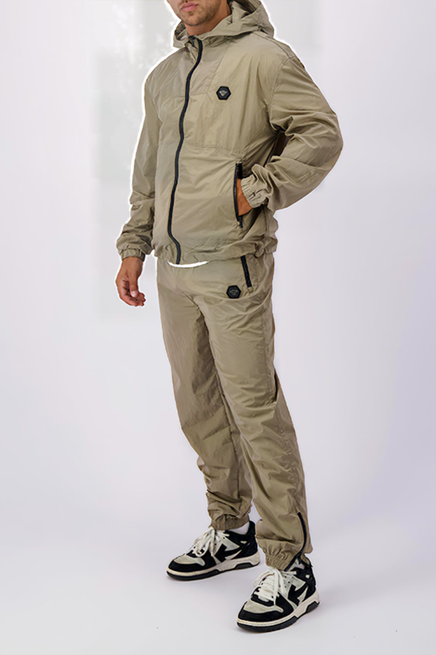 INITIAL TRACKPANTS SAND 4