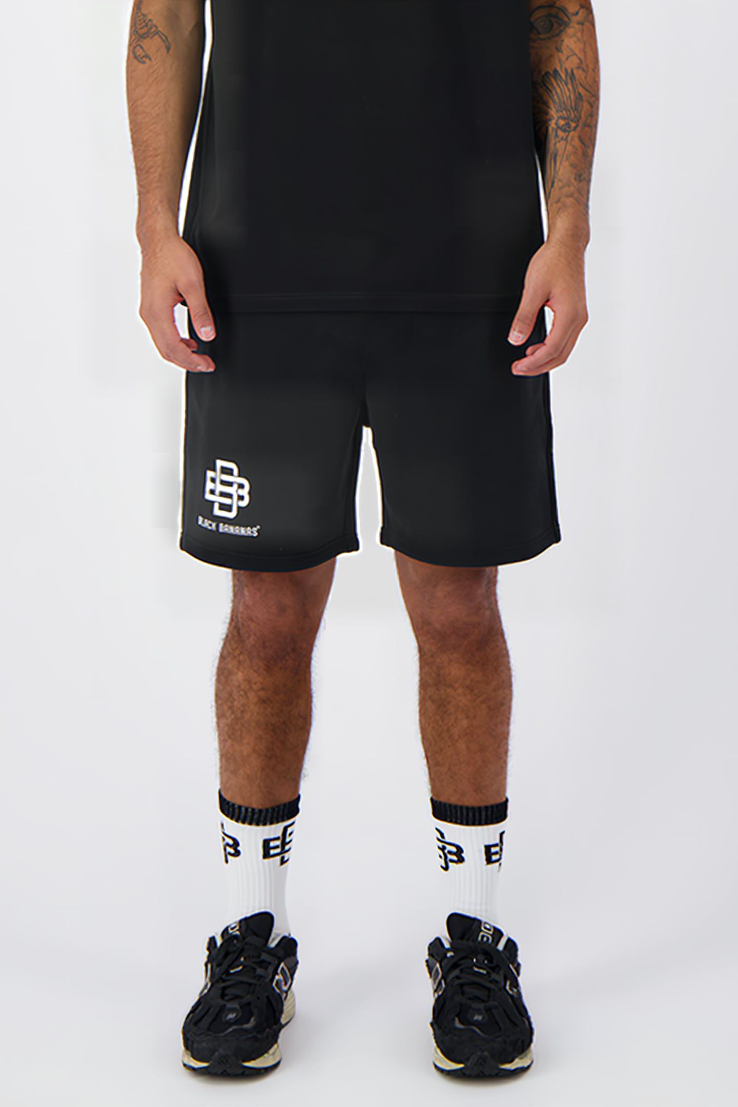 CITY SWEATSHORTS BLACK 1