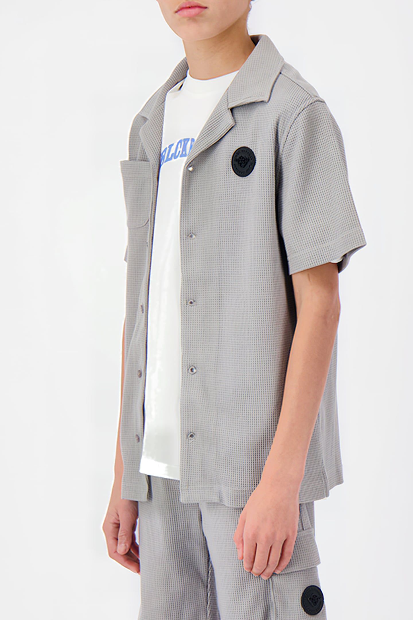 JR. WAFFLE SHIRT GREY 4