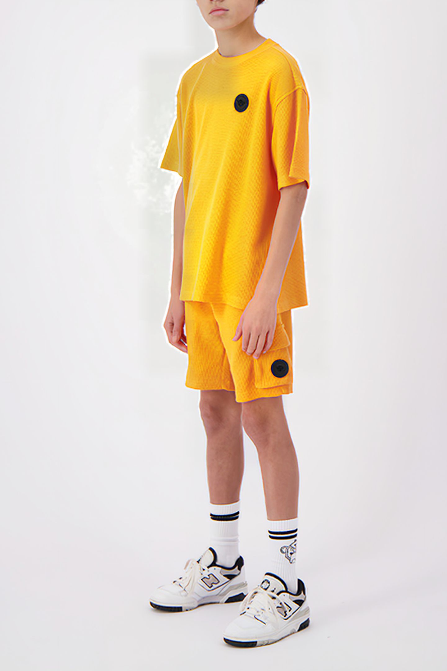 JR. WAFFLE TEE ORANGE 3