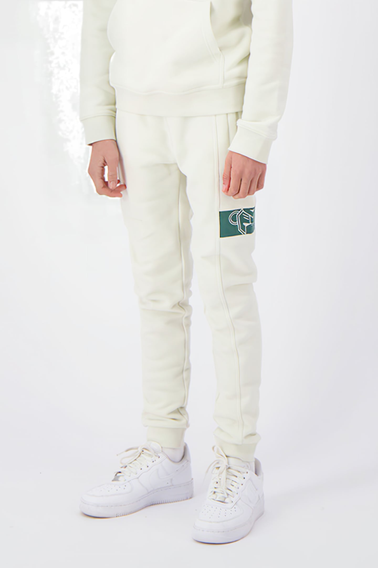 JR. COMMANDER SWEATPANTS BEIGE 1