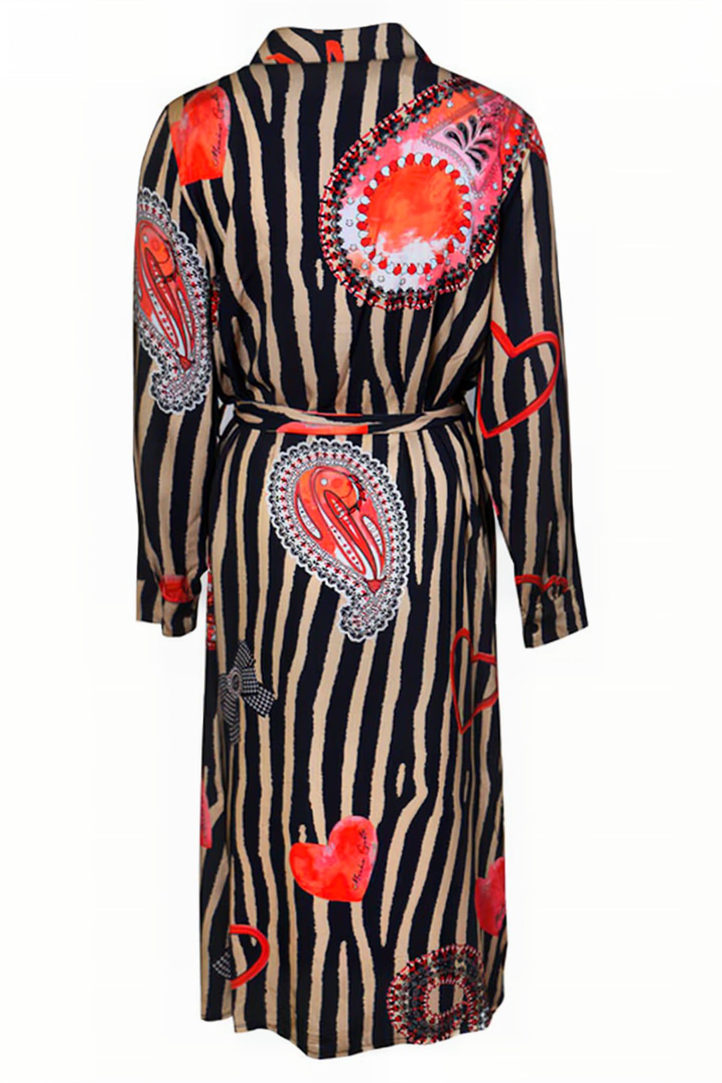 DRESS SAN MARINO BLUE RED 2