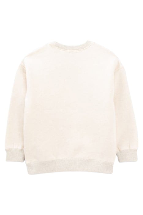 BOYS’ ECRU SWEATSHIRT WITH TRAINER-SKELETON XL EMBROIDERY 2