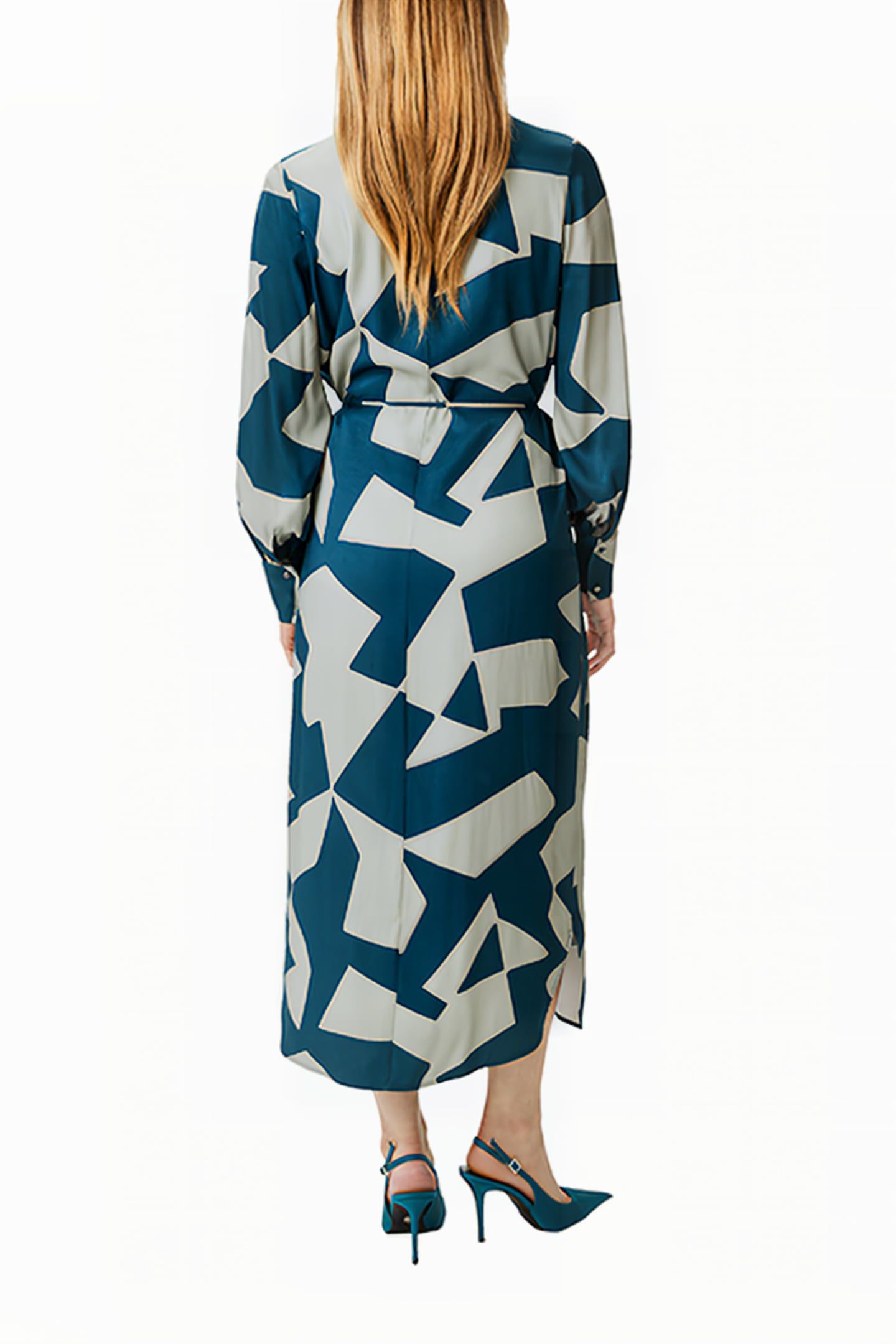 COMMA DRESSES BLUE GREEN 2