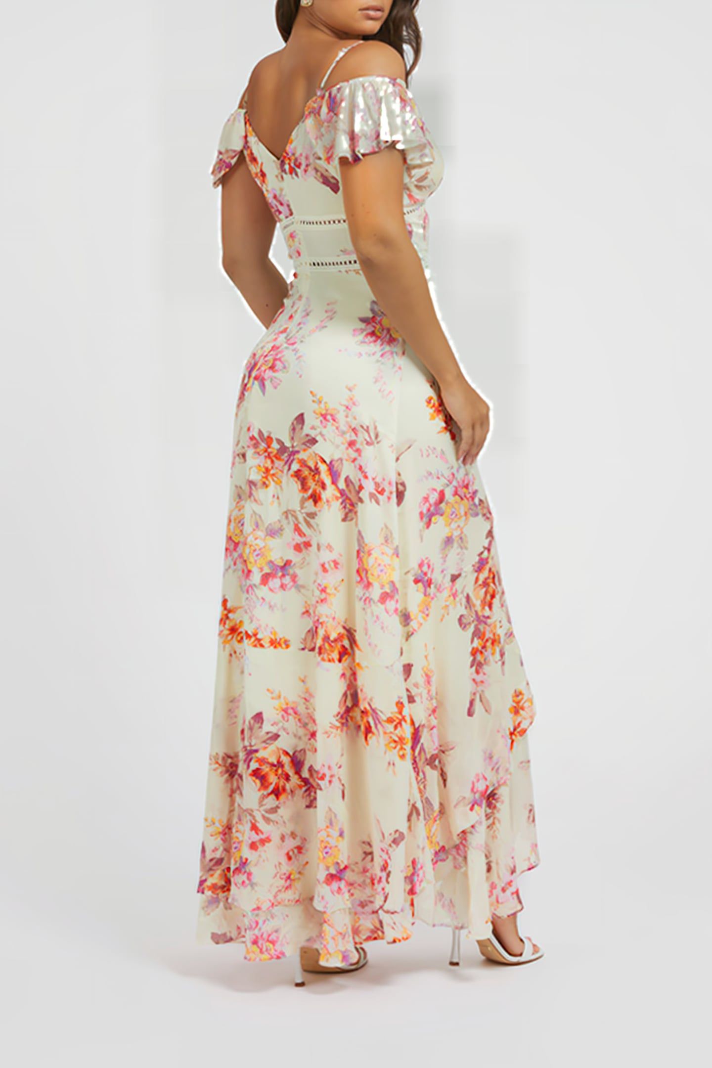 GUESS ECO COLD SHLDR ZAMARIA M CATALINA BLOOMS 2