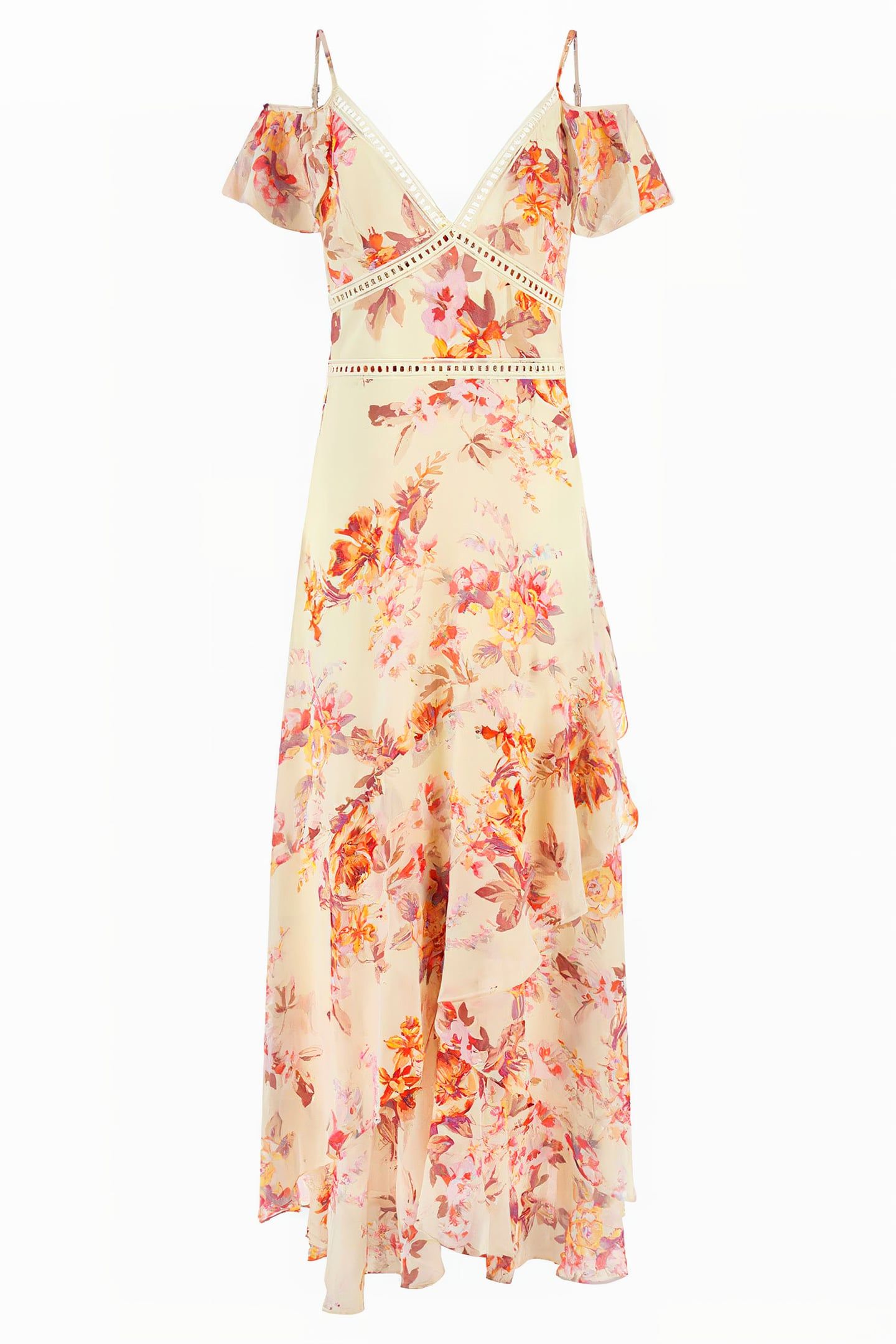 GUESS ECO COLD SHLDR ZAMARIA M CATALINA BLOOMS 3