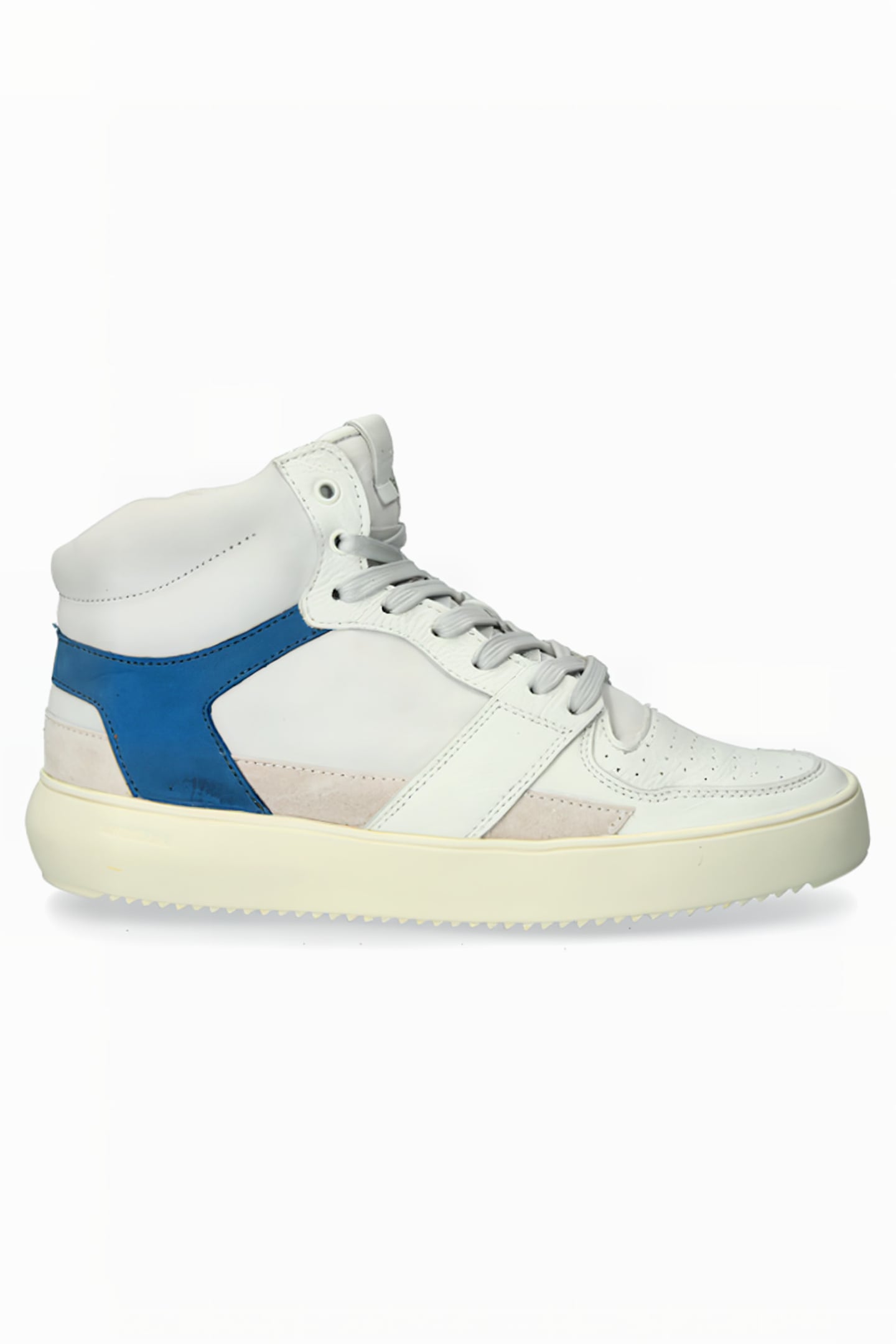 BLACKSTONE - DWAYNE - YG02 OFF WHITE BLUE ASHES - SNEAKER (H 1