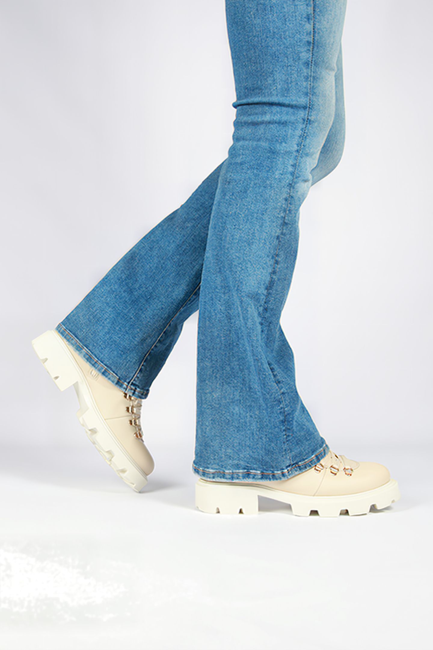 BLACKSTONE - GILA - AL400 ALMOND MILK - LACE-UPS 3