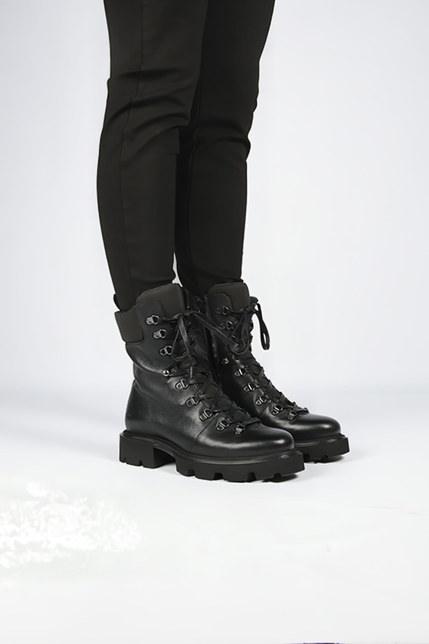BLACKSTONE - BLAIRE - AL404 BLACK - LACE-UPS 2