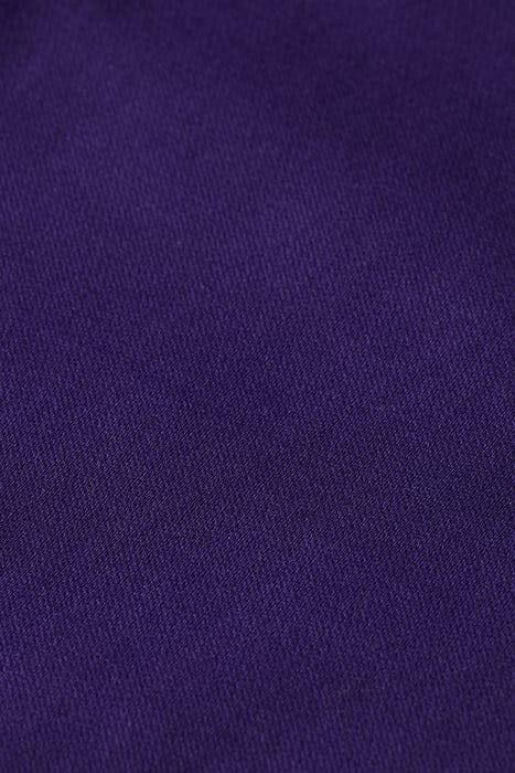 ROSE - PLEATED HIGH RISE WIDE LEG CHINO PANTS AUBERGINE 3