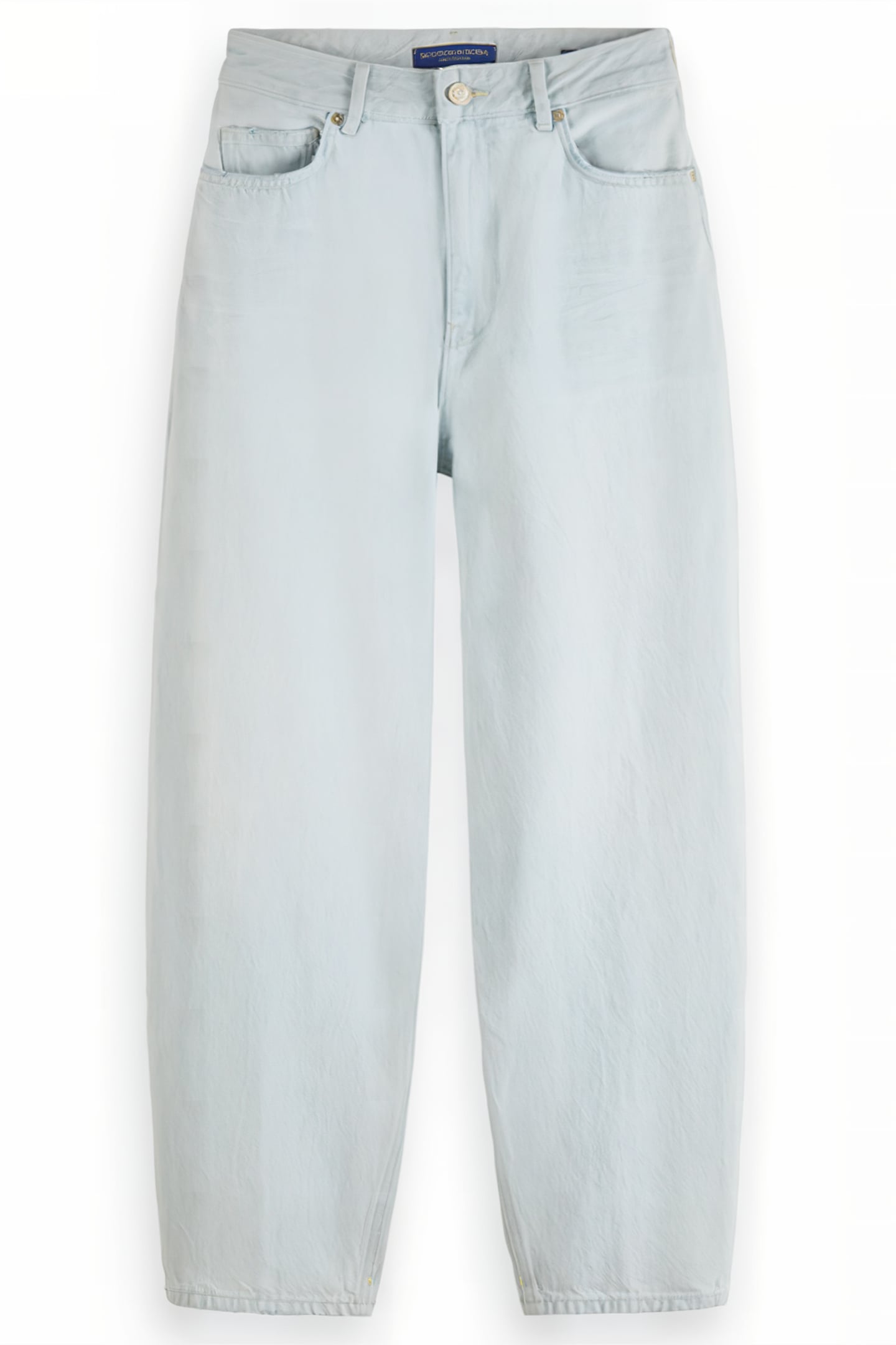 THE TIDE HIGH RISE BALLOON FIT JEANS – ROYAL BLUE 4