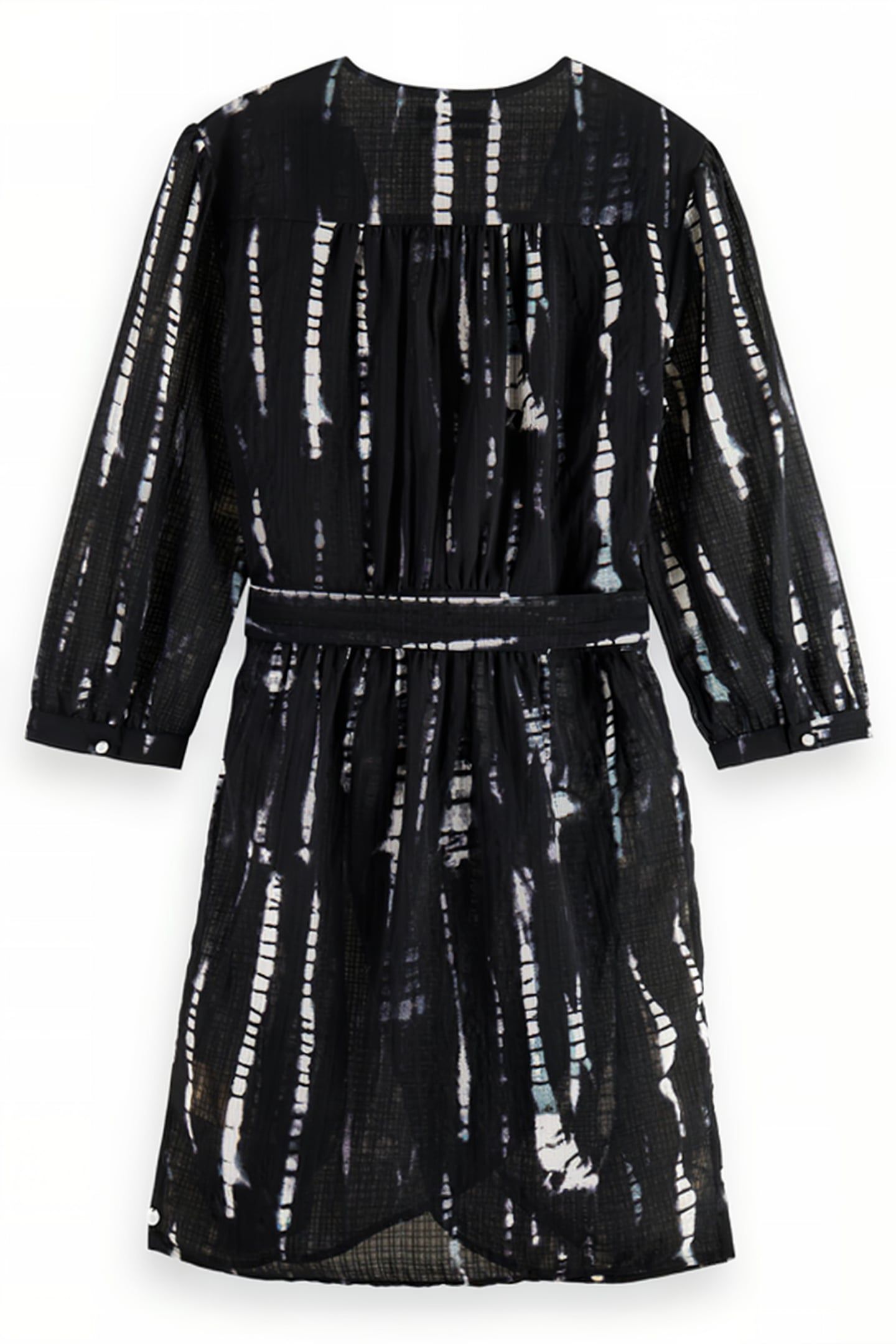 MINI WRAP DRESS TIE DYE ROPE 5