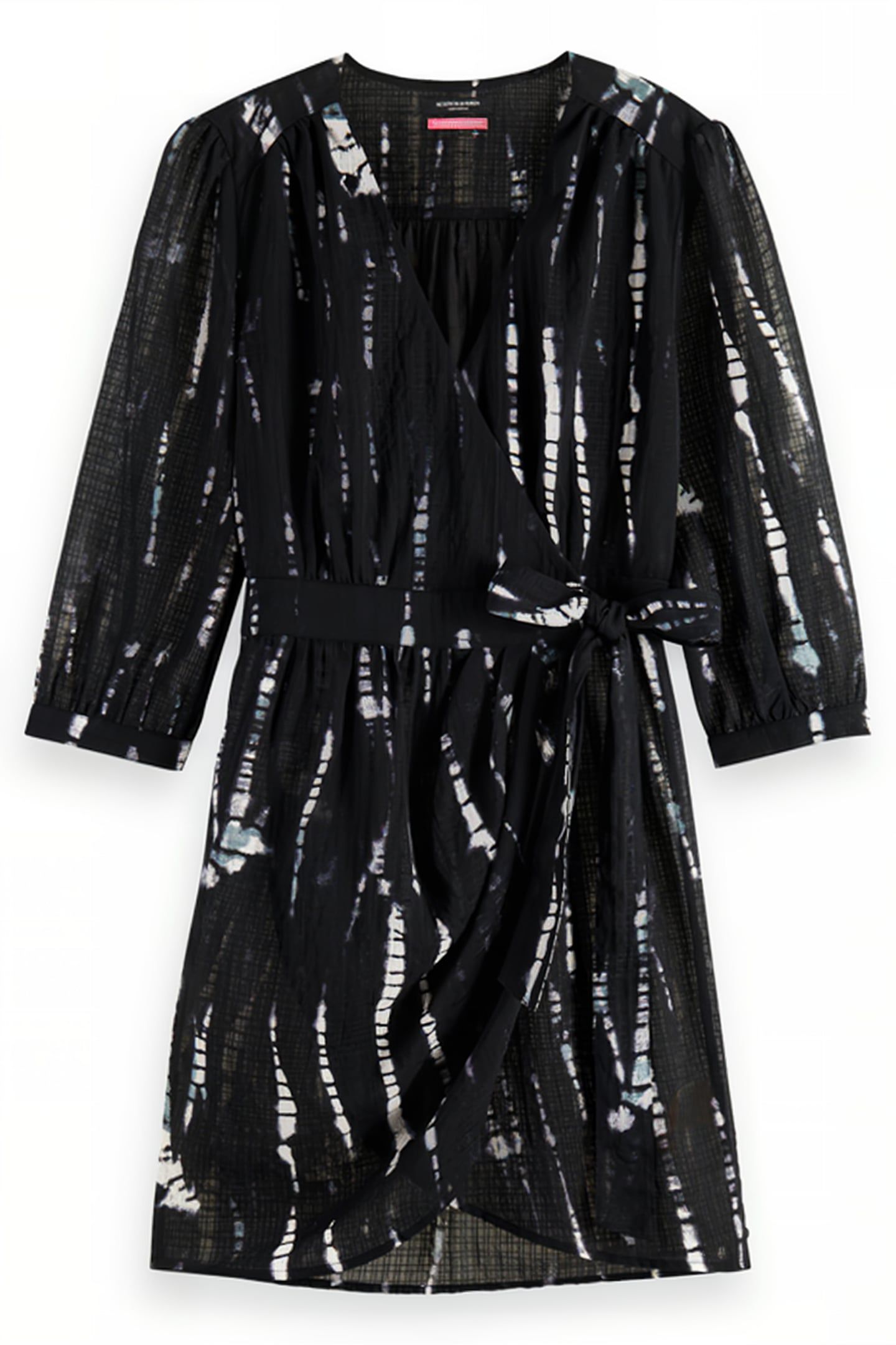 MINI WRAP DRESS TIE DYE ROPE 4