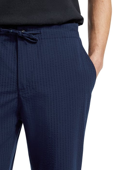 FINCH - REGULAR TAPERED SEERSU NAVY BLUE 7