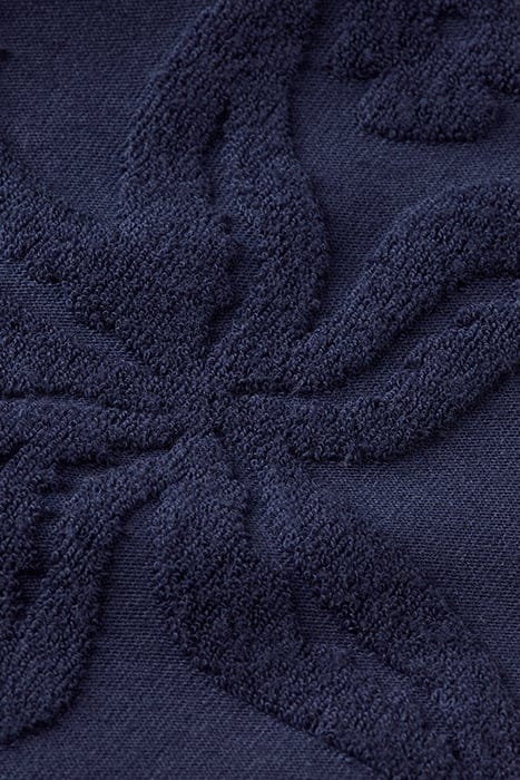 TERRY JACQUARD SHORT SLEEVE SH NAVY BLUE 7