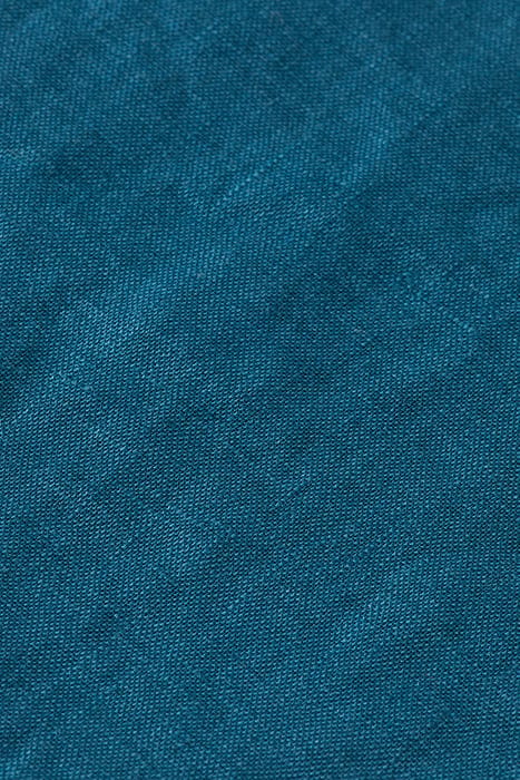 SHORT SLEEVE LINEN SHIRT HARBOUR TEAL 3