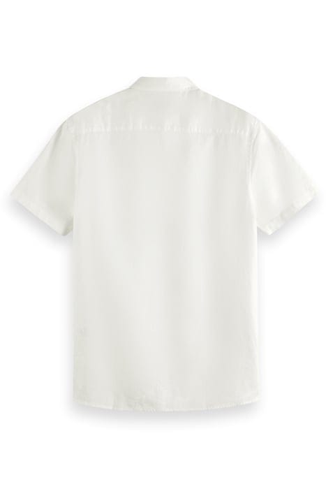 SHORT SLEEVE LINEN SHIRT WHITE 2