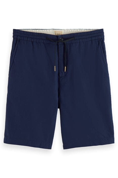 FAVE- COTTON/LINEN TWILL BERMU NAVY 3
