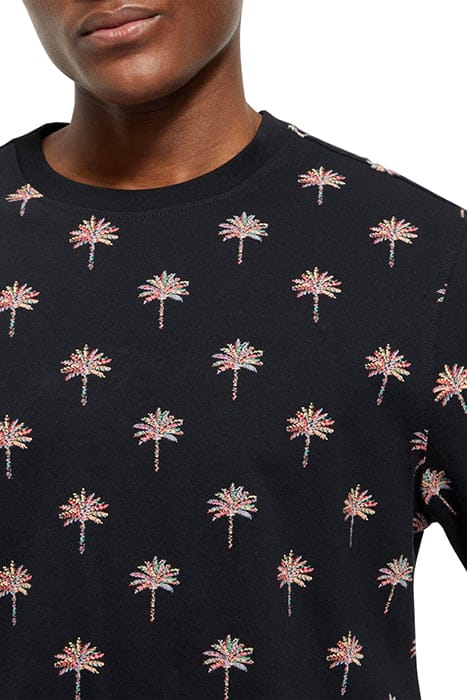 MINI AOP T-SHIRT BLACK 5