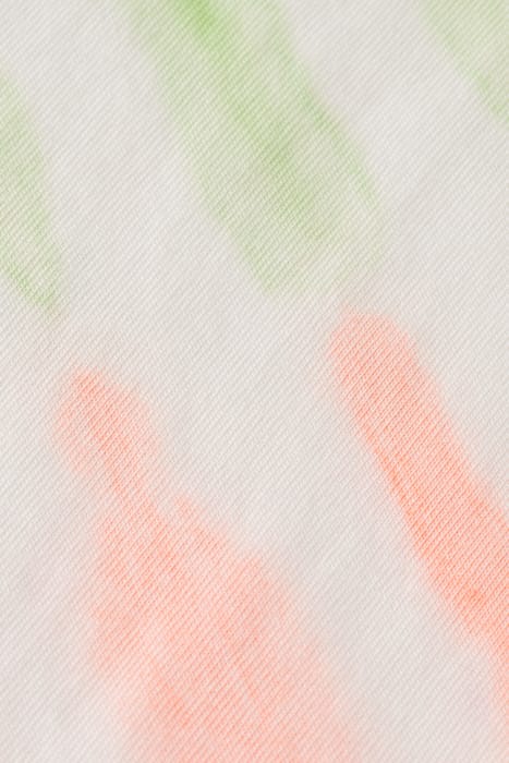 DIAGONAL TIE DYE T-SHIRT SWAN/ NEON TIE DYE 7