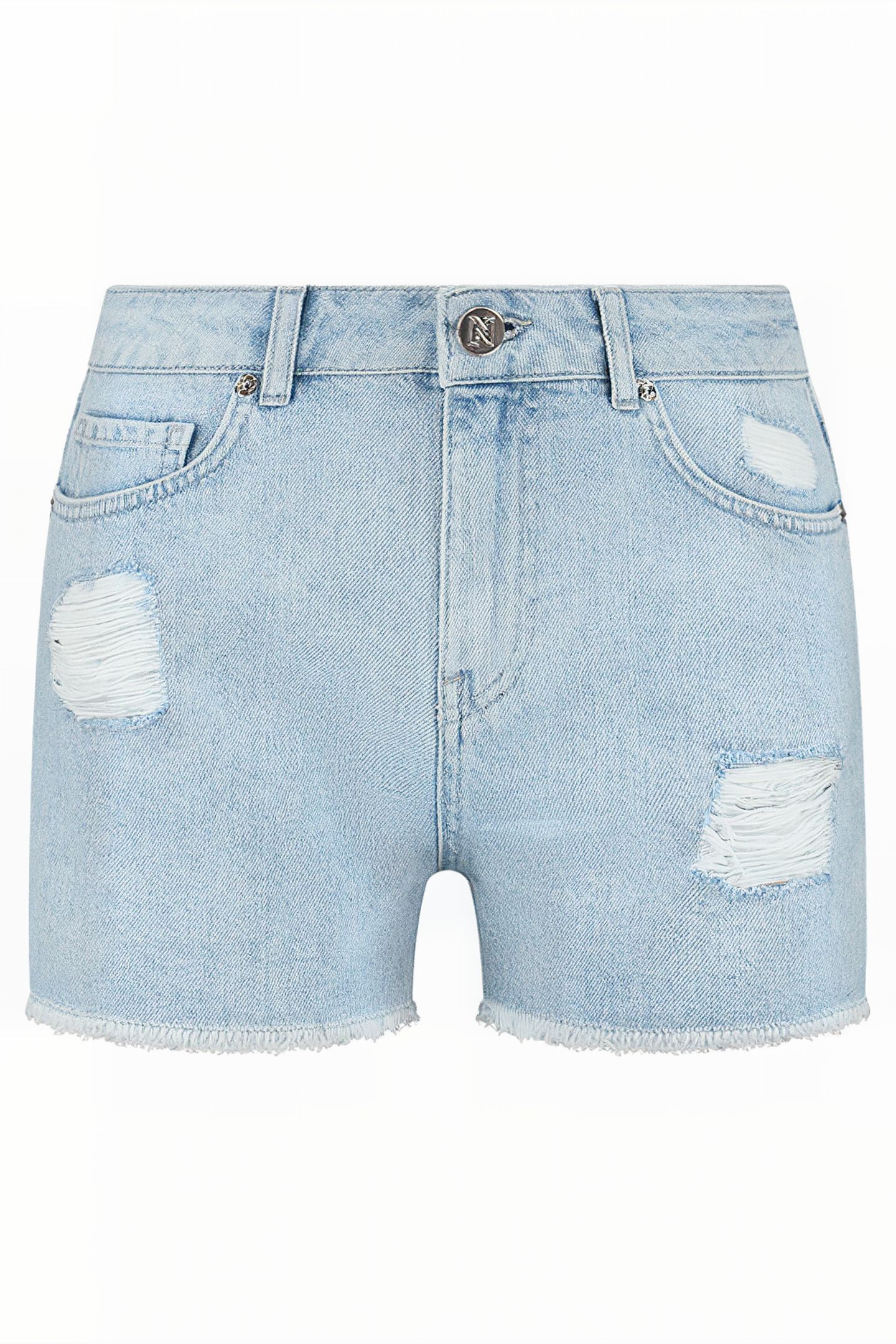 DESTROY SHORTS LIGHT BLUE DENIM 1