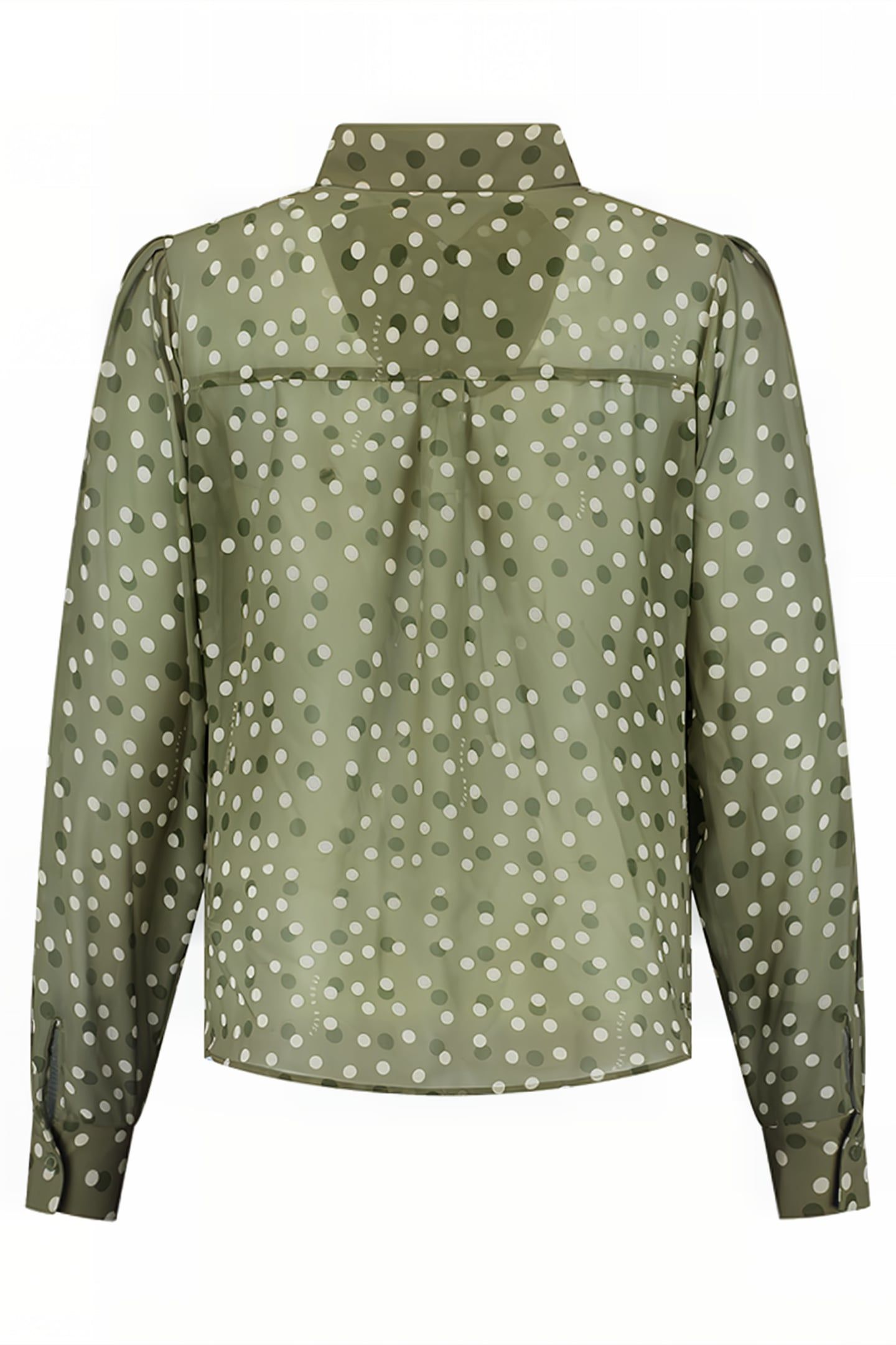 SIENNA BLOUSE OLIVE GREEN 2