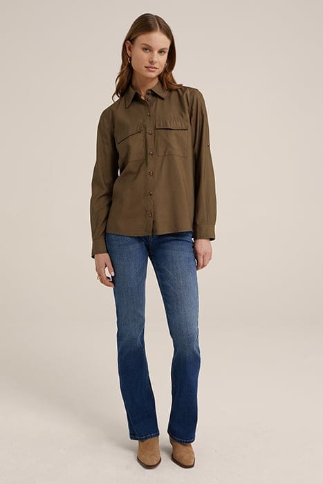 BLOUSE ARMY GREEN 3
