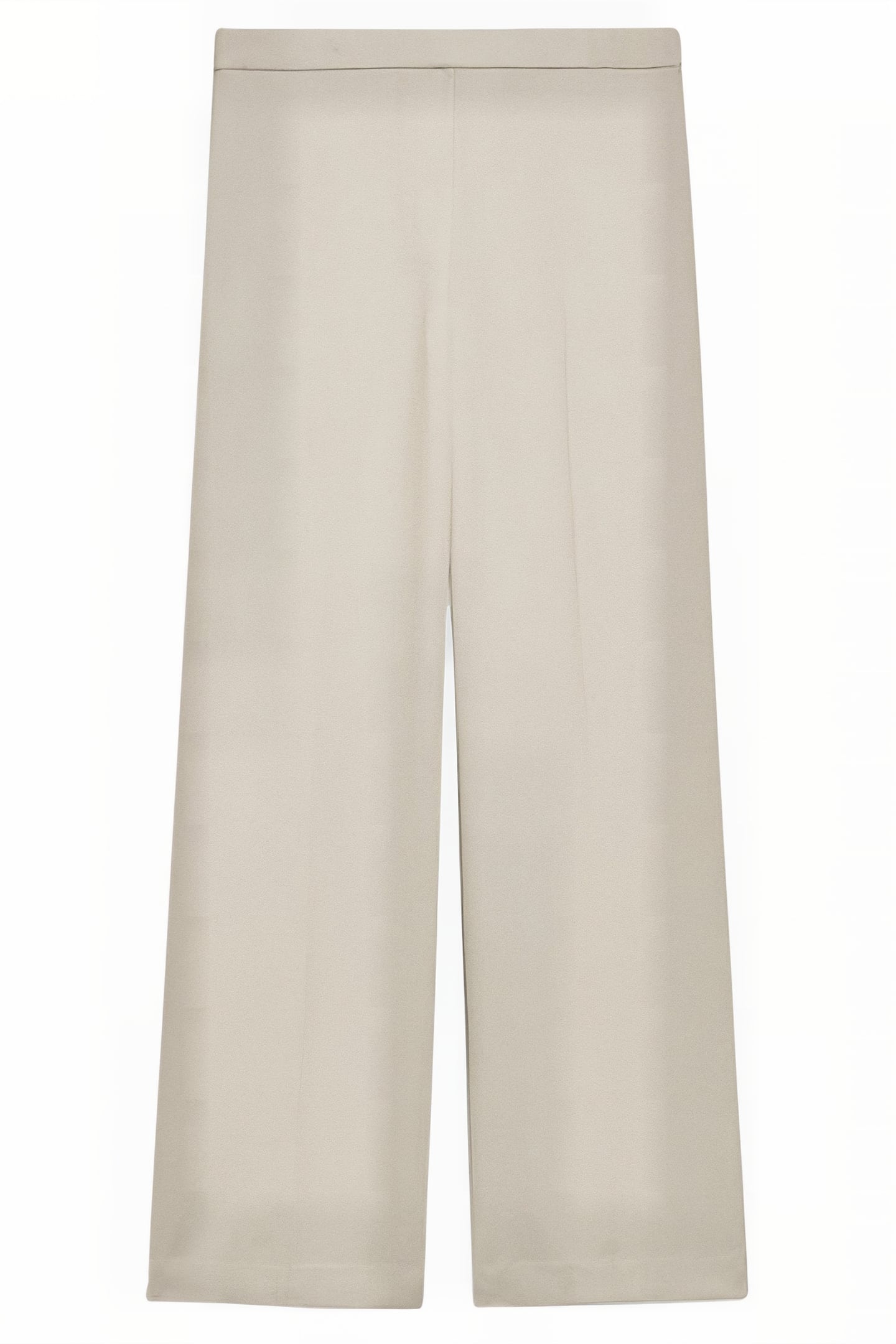 WIDE-LEG PULL-ON PANT IN ADMIRAL CREPE PUMICE 2
