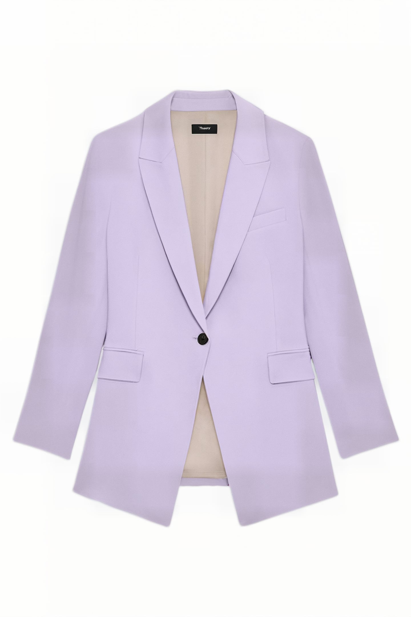 ETIENNETTE BLAZER IN GOOD WOOL LILAC SKY 2