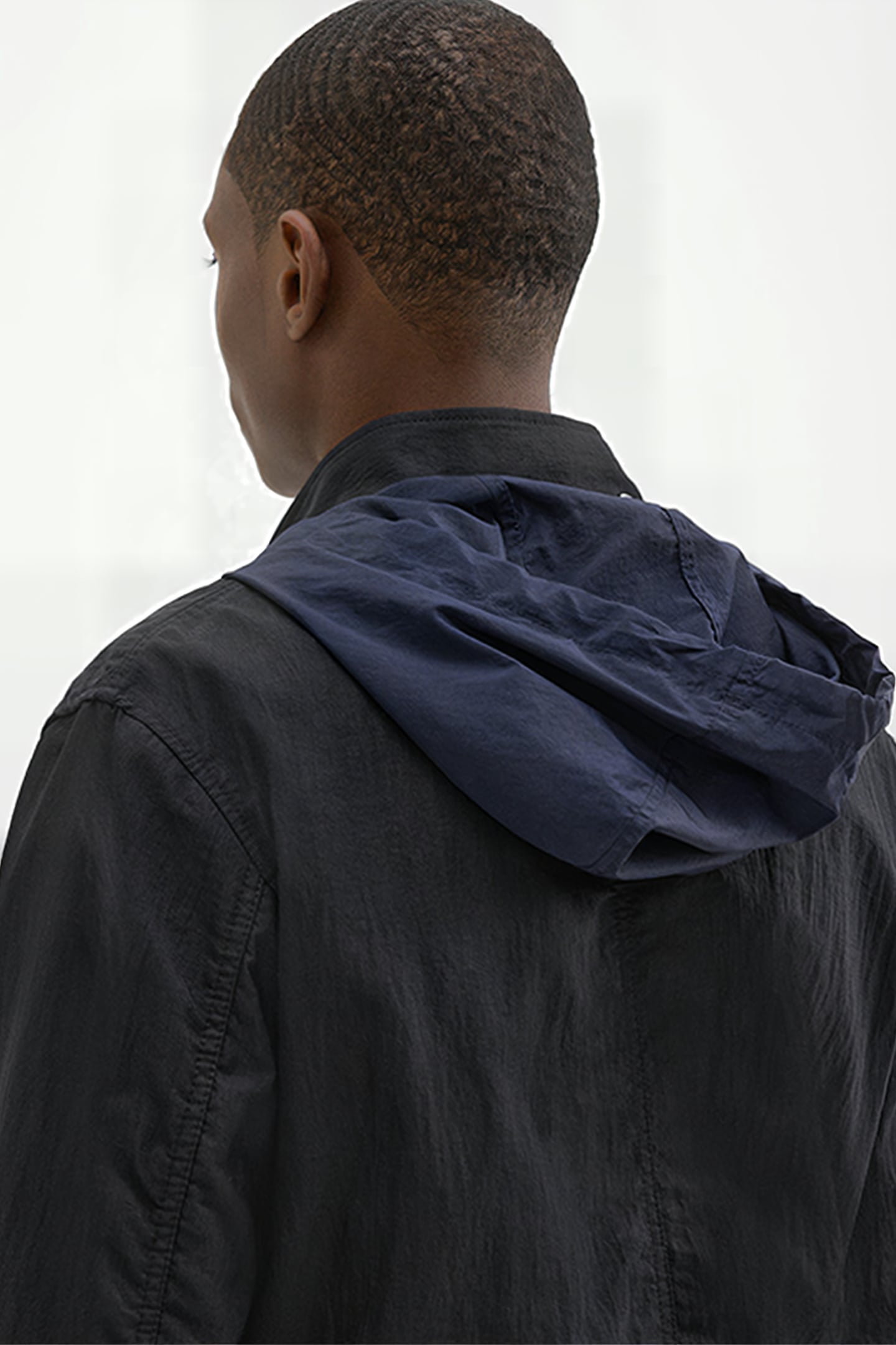 BLOUSON ZIP-UP JACKET BLACK 3