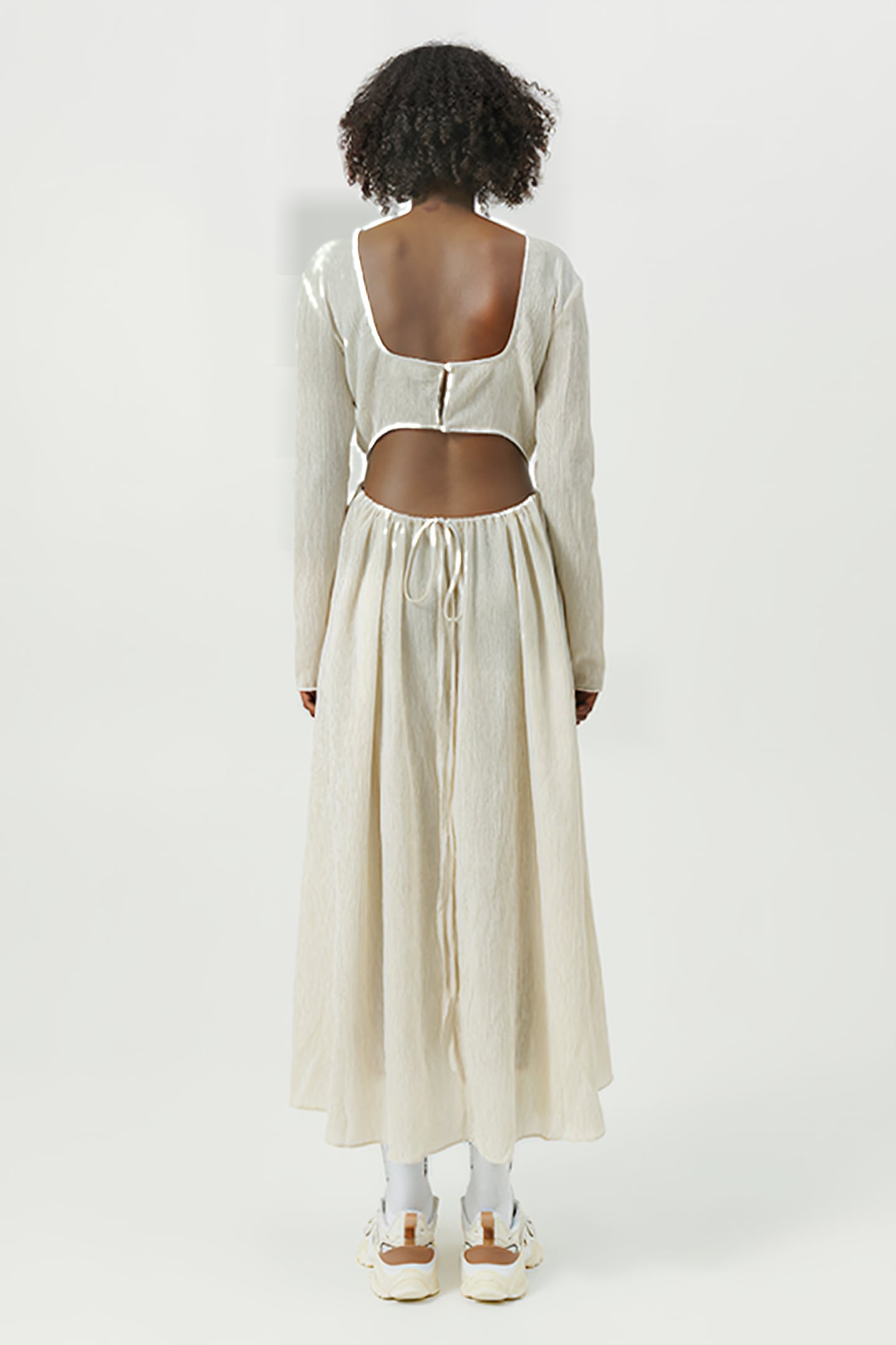AGATA DRESS OFF WHITE 2