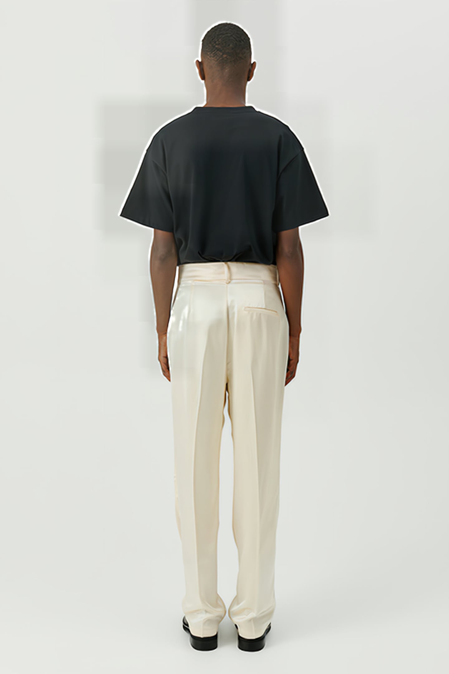 ULA EMBROIDED PANTS OFF WHITE 4