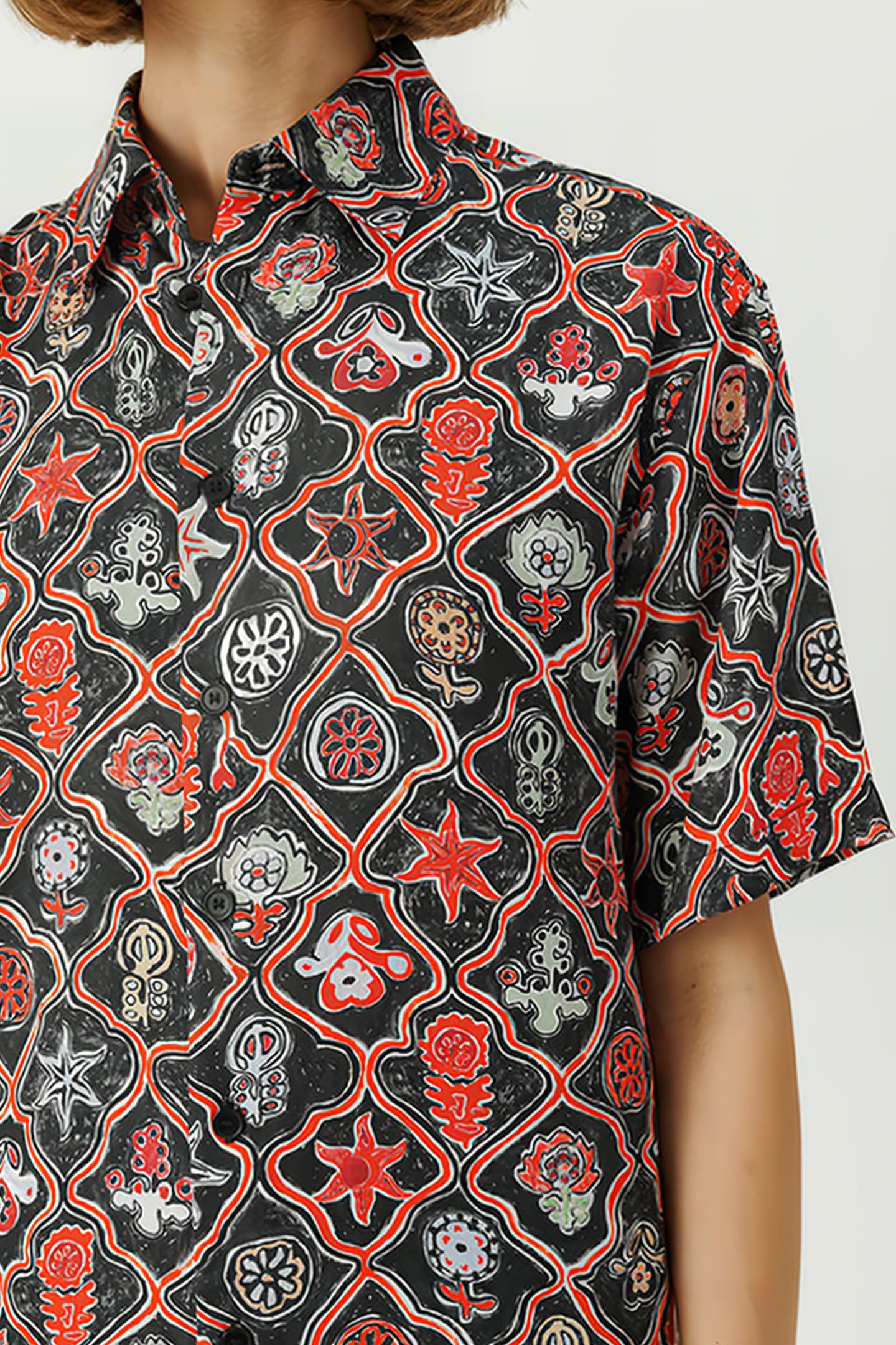 JODIE SHIRT BLACK AOP 6