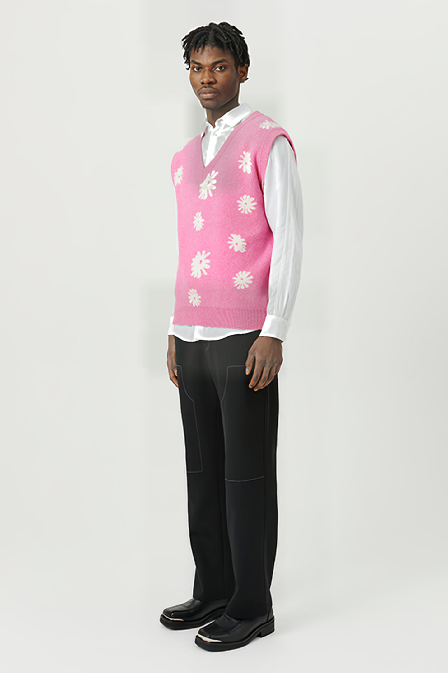 KIERAN VEST PINK MULTI 1