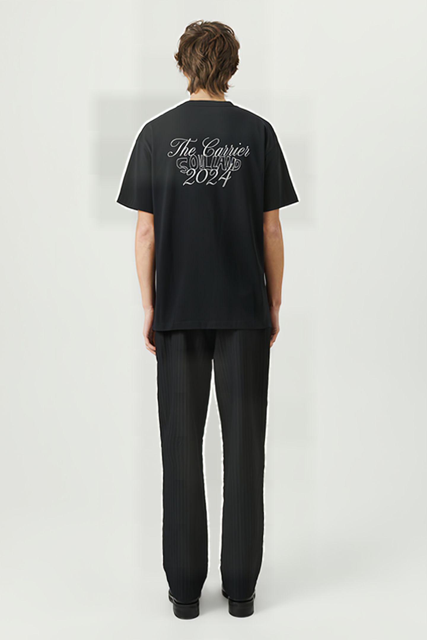 KAI PEACOCK T-SHIRT BLACK 2