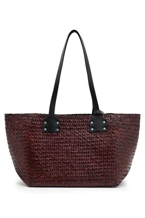 MOSLEY STRAW TOTE PEAT BROWN 3