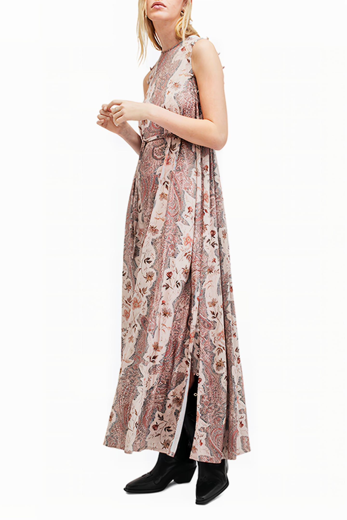 SUSANNAH CASCADE DRE CLAY PINK 7