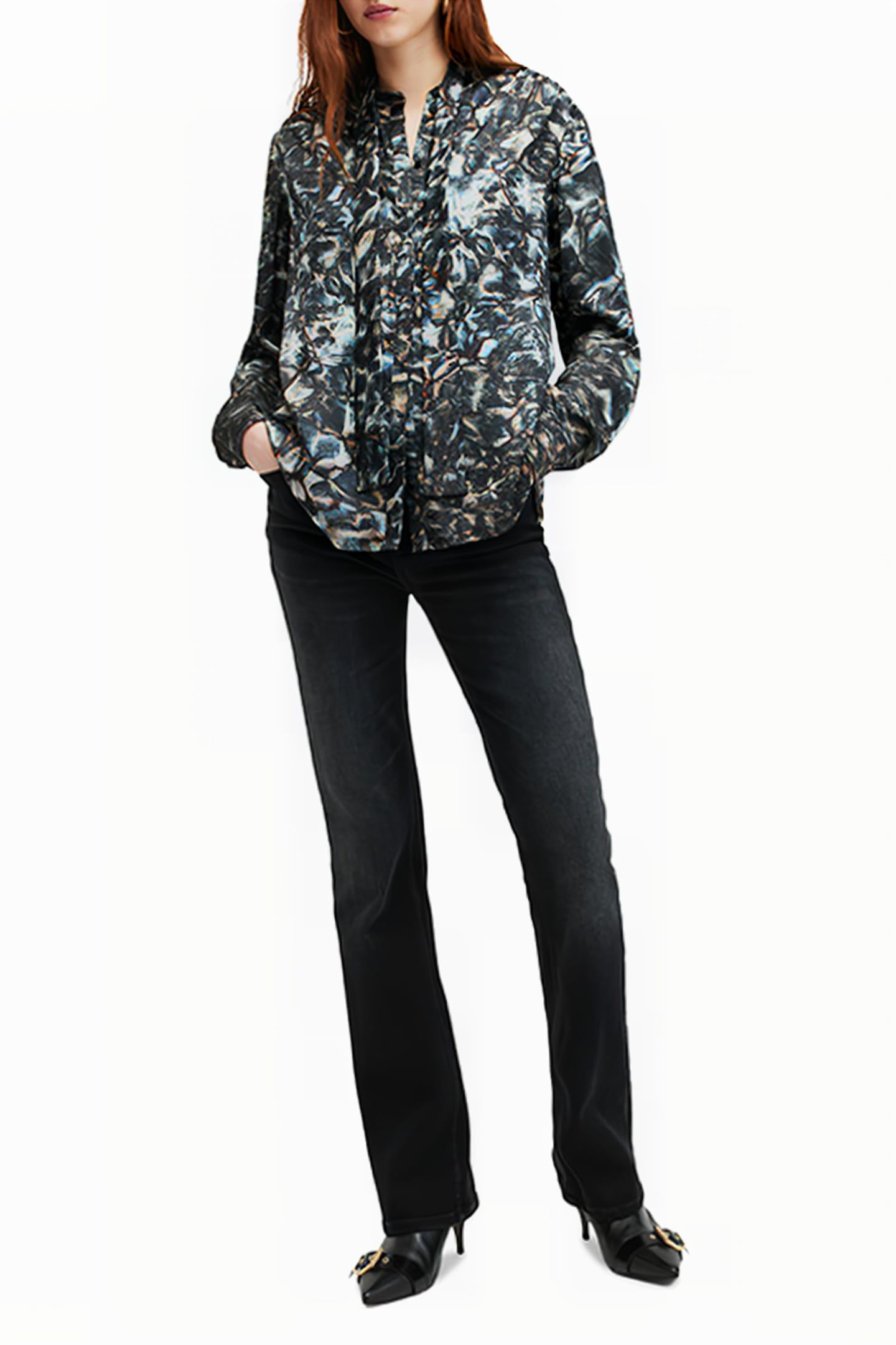 TONI CALADESI SHIRT PETROL BLUE 5