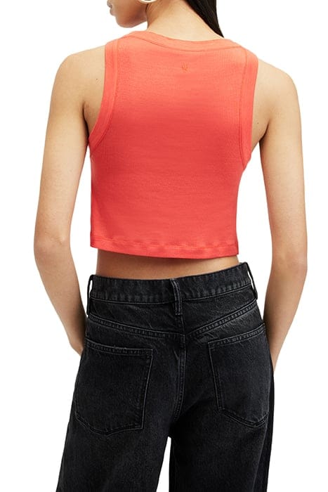 RINA CROPPED TANK POPPY PINK 2