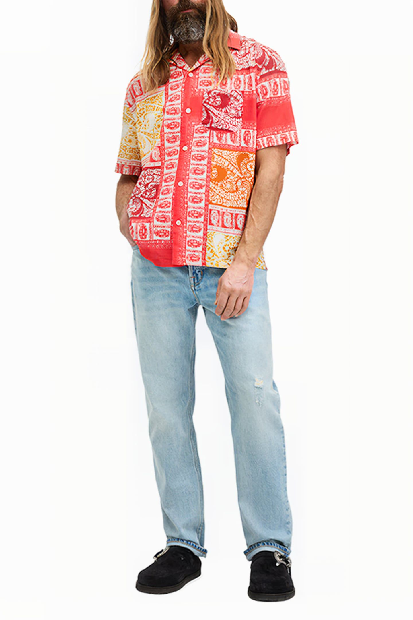 MARQUEE SS SHIRT ELECTRIC RED 3