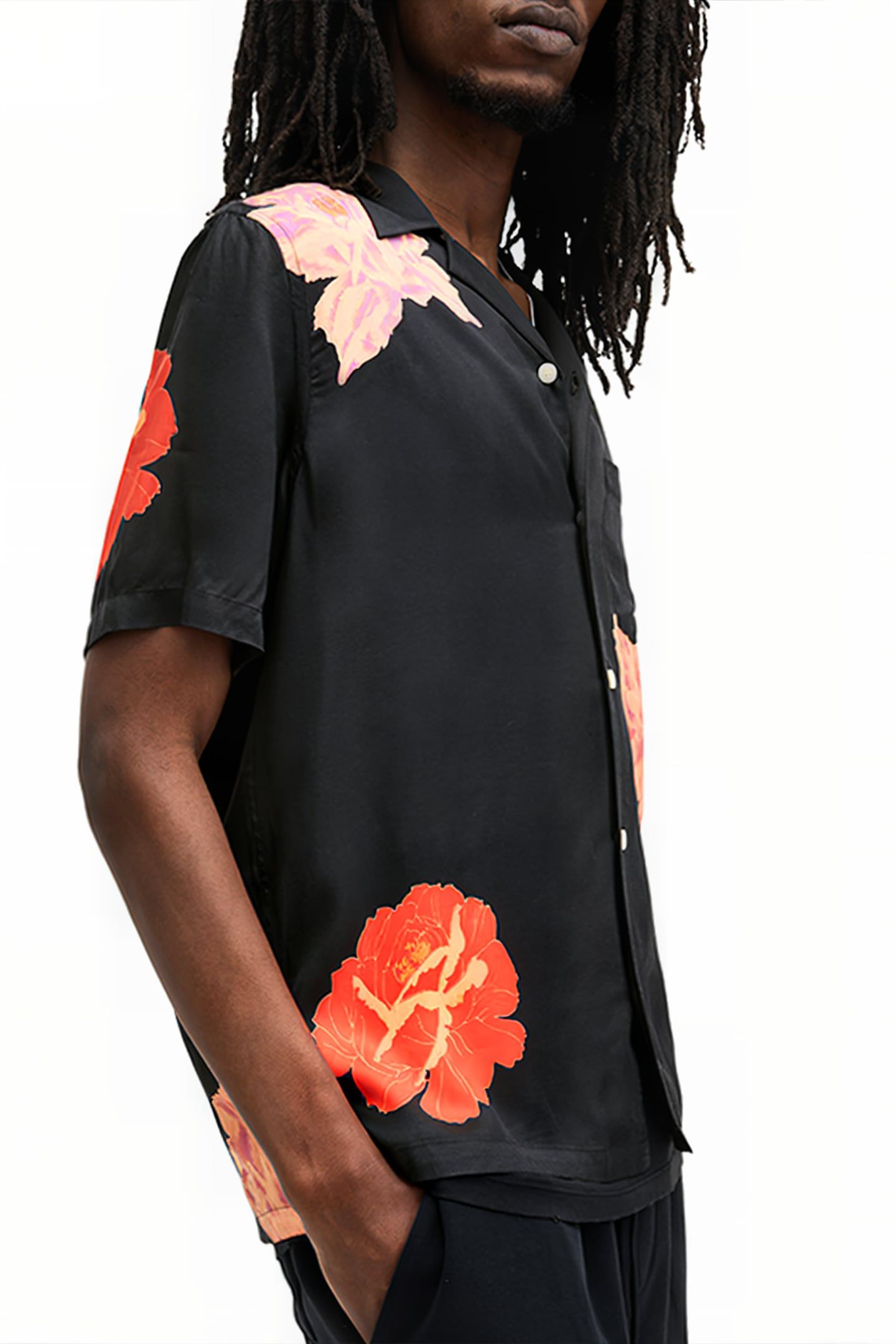 ROZE SS SHIRT JET BLACK 3