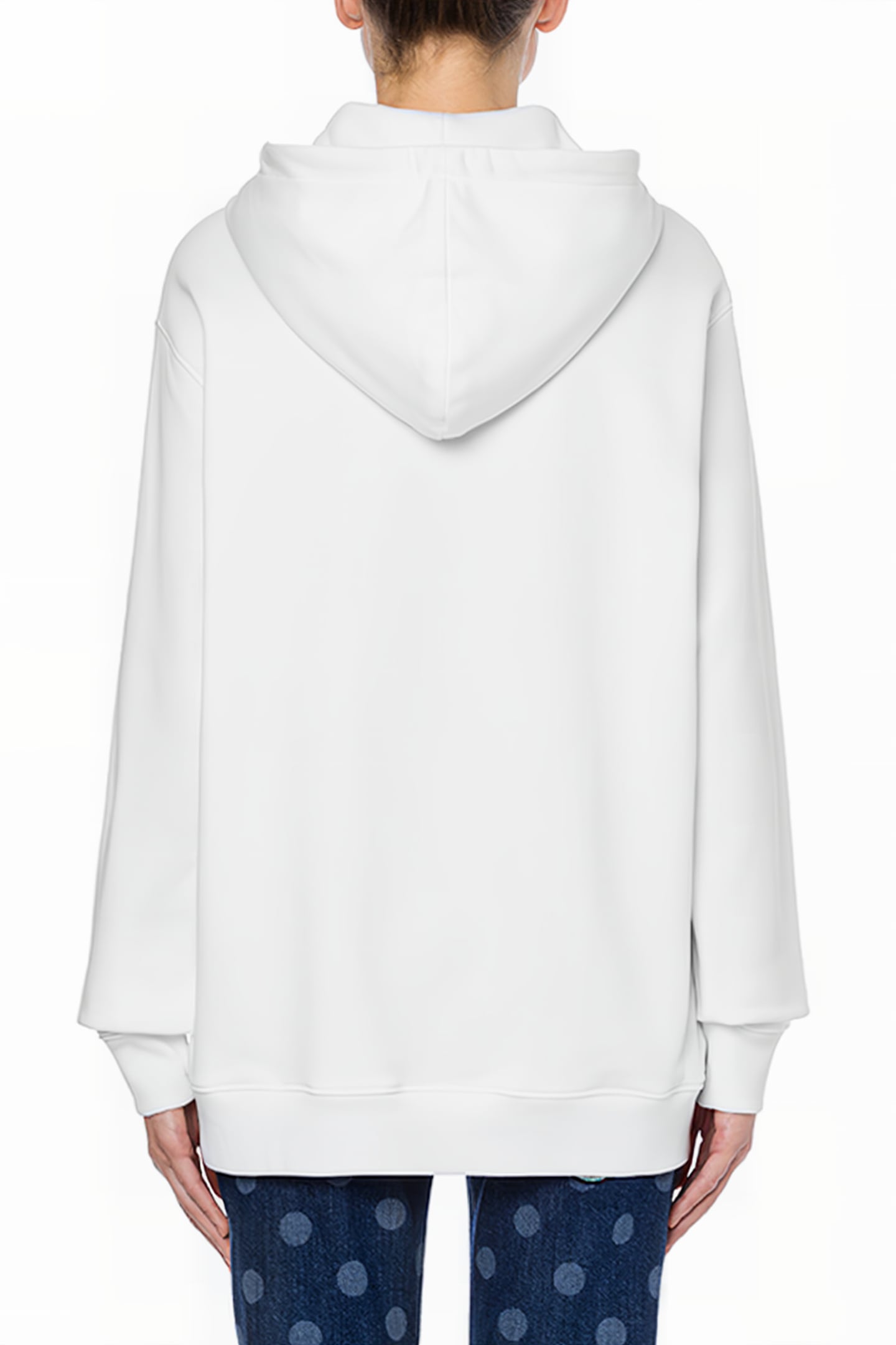 CALICO ANIMALS LOGO HOODIE WHITE 2