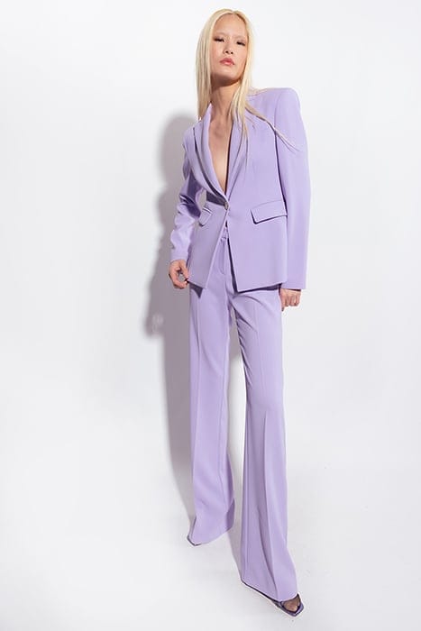 HULKA PANTALONE CREPE STRETCH LILAC DARK SORBET 5
