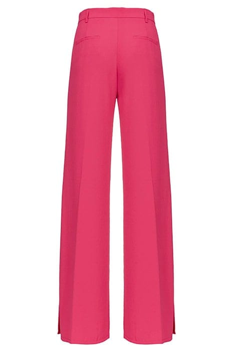 PUREZA PANTALONE CREPE FLUIDO RASPBERRY RED 2