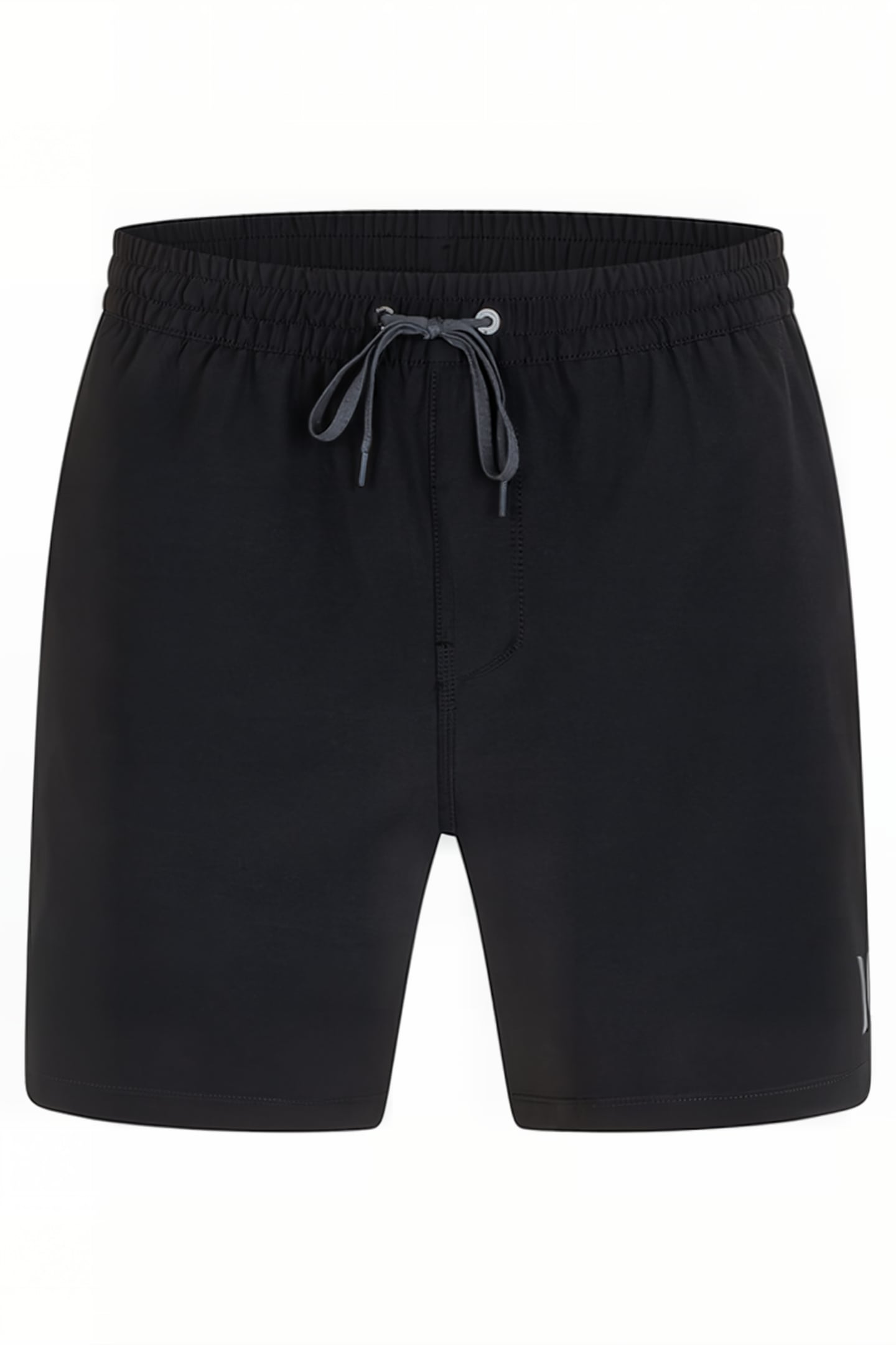 ONE AND ONLY SOLID VOLLEY 17 BOARDSHORT BLACK 3