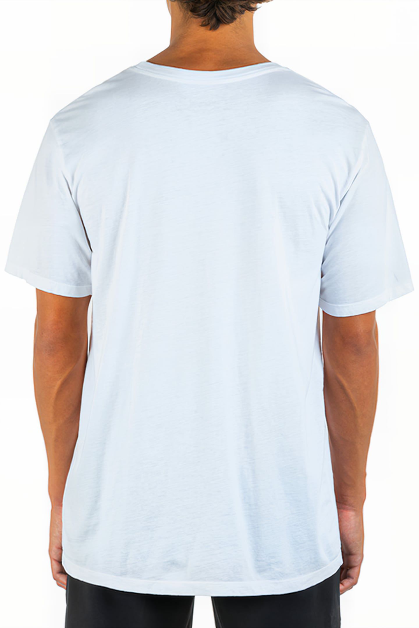 EVD OAO SOLID SHORT SLEEVE WHITE 2